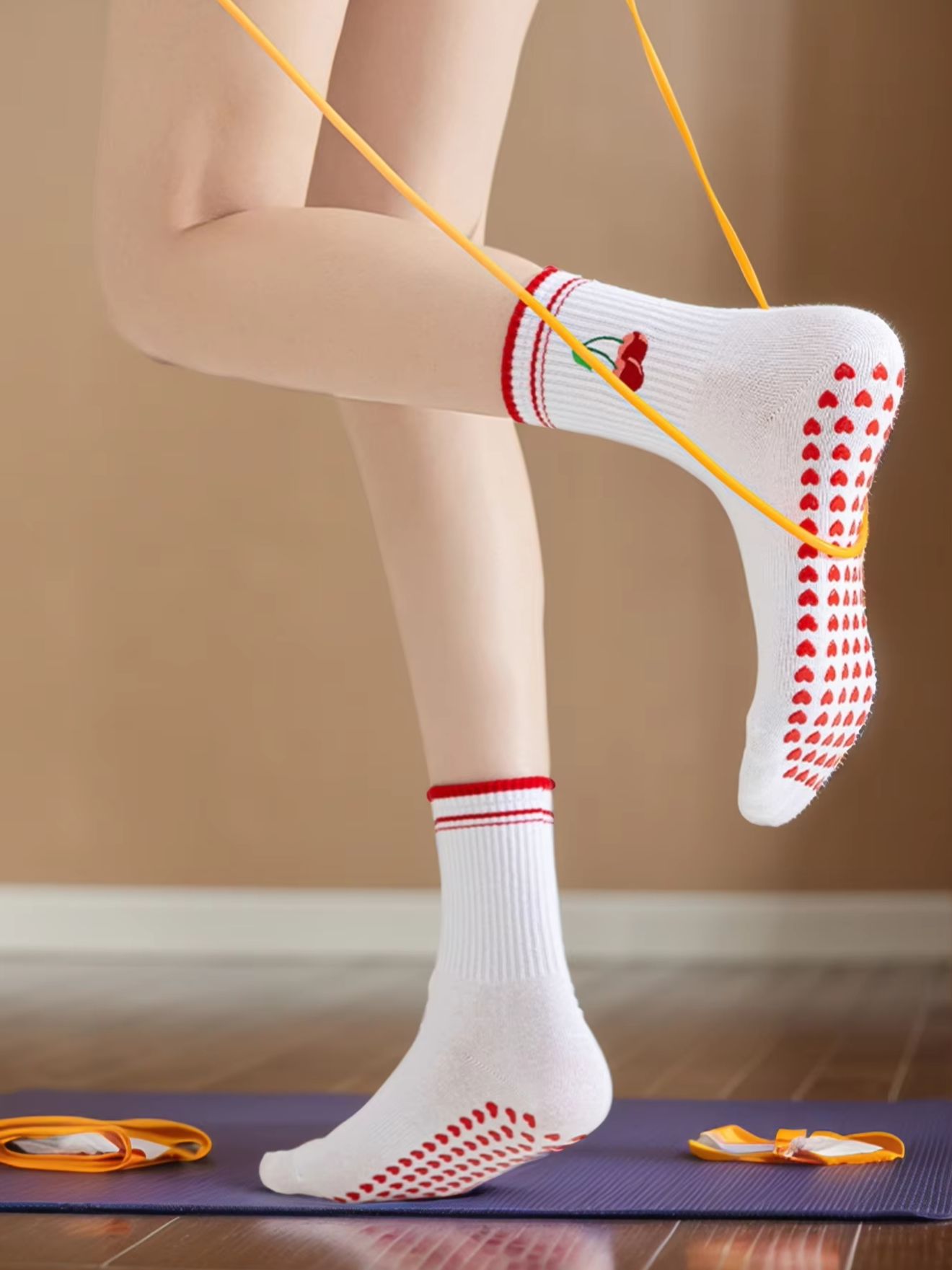 Embellish Knit - 1 paire de chaussettes de yoga