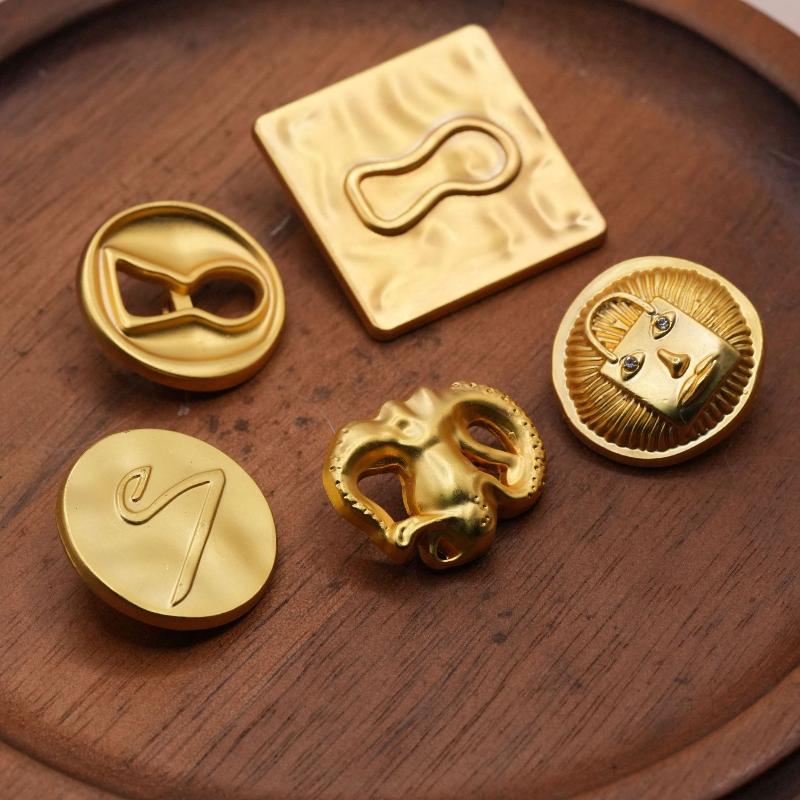 Bouton Métallique Vintage en F - Craft Embellishment avis et prix