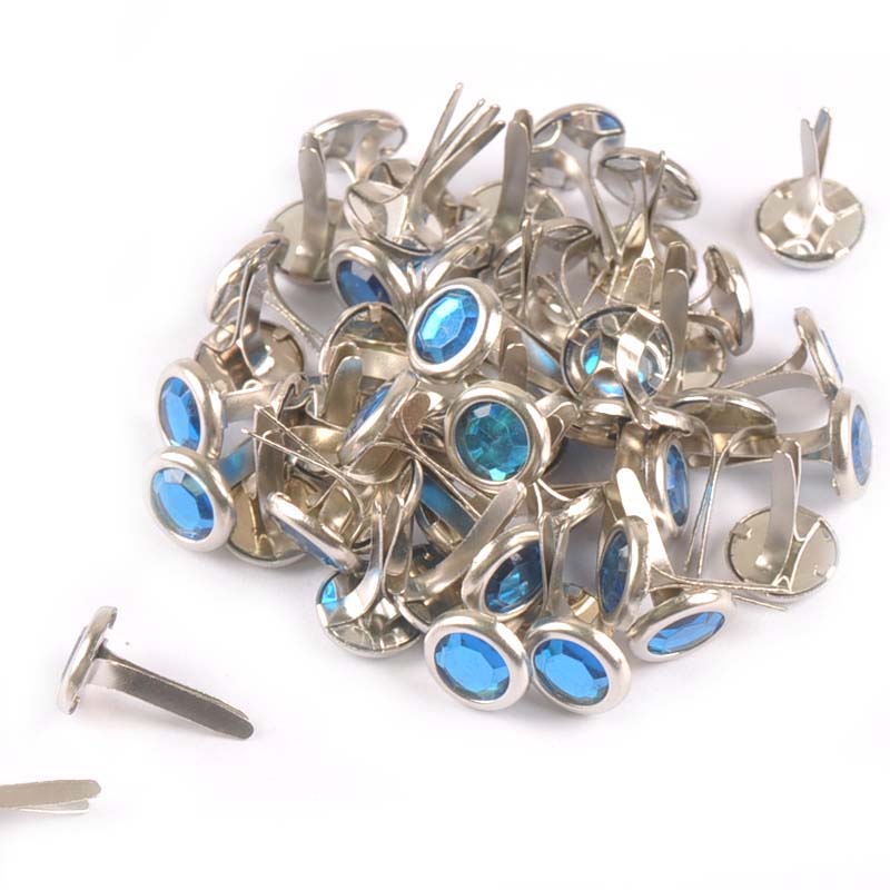 50 pièces de brads en strass m - Embellishments For Scrapbooking avis et prix
