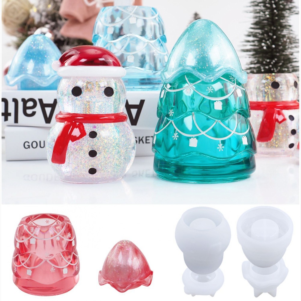 Pot de rangement de Noël, moul - Craft Embellishment Storage avis et prix