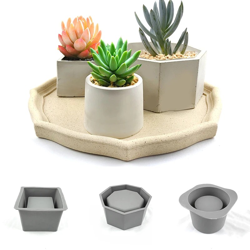 Moule en silicone pour pot de  - Craft Embellishment Storage avis et prix