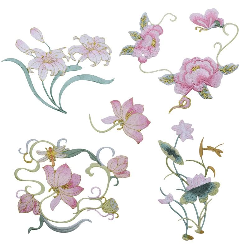 1 pièce, patch brodé en tissu  - Applique Patch Flower avis et prix