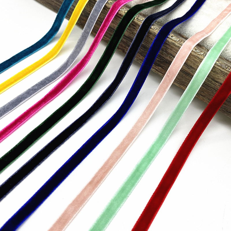 Ruban en velours 6-38mm, décor - Velvet Ribbon Roll avis et prix